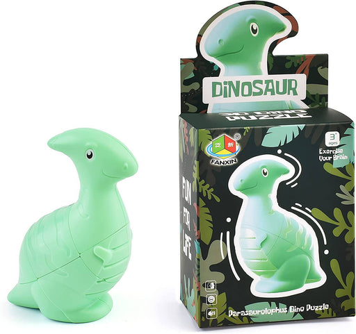 Fanxin Dinosaur Cube - Parasaurolopus Green - DailyPuzzles