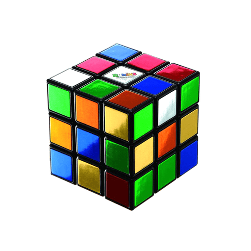Rubik's Cube Metallic 40th Anniversary Cube - DailyPuzzles