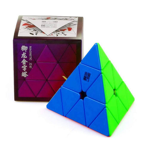 YongJun (YJ) Yulong V2M Pyraminx Speed Cube Puzzle - DailyPuzzles
